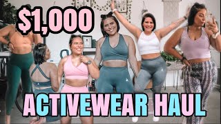 $1000 ACTIVEWEAR HAUL!!! (NEW) RYDERWEAR TRY ON
