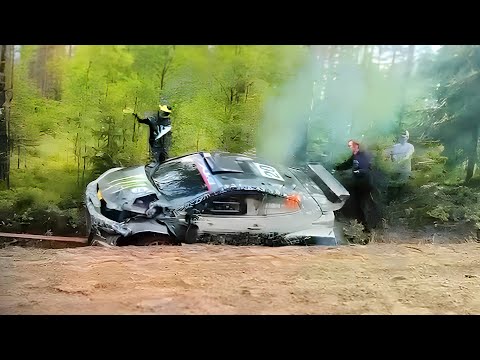 Best of WRC Rally Finland 2025 🇫🇮 Crashes, Action and Raw Sounds