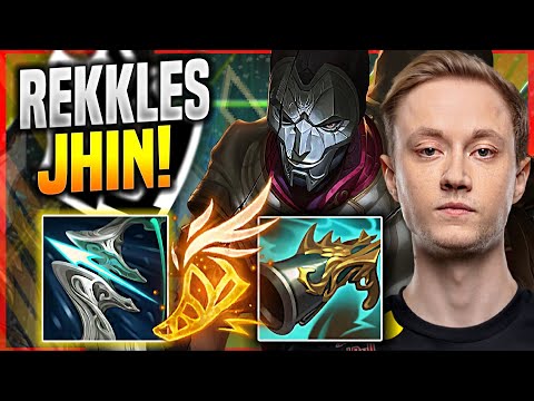 REKKLES PERFECT GAME WITH JHIN! - G2 Rekkles Plays Jhin ADC vs Draven! | Season 11