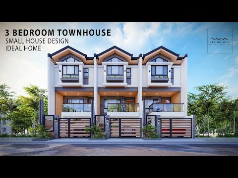 image-Is there a fresh collection of modern townhouse design plans?