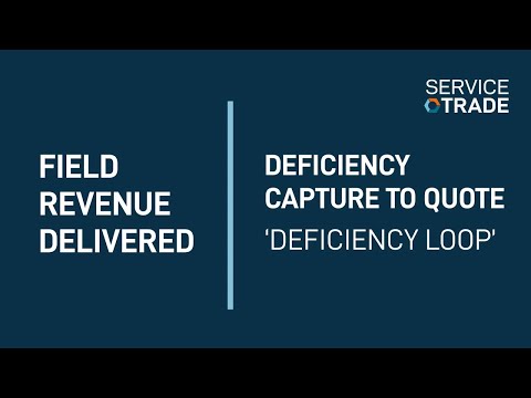 ServiceTrade Deficiency Capture to Quote