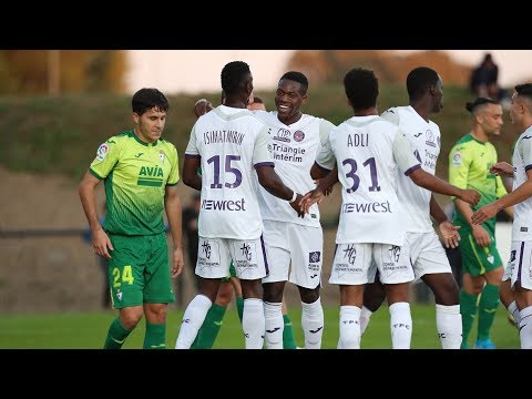 Le premier but toulousain en amical face à Eibar, signé Nicolas Isimat-Mirin