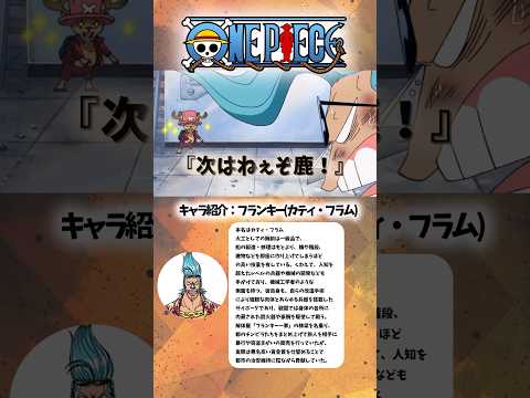 [ワンピース] フランキーの体で遊び始めるチョッパー