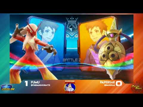 Fumu (Blaziken) vs PaperSak (Aegislash) - Pokken at LWG 2-27-18