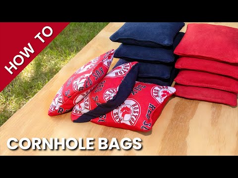 How to Make Cornhole Bags
