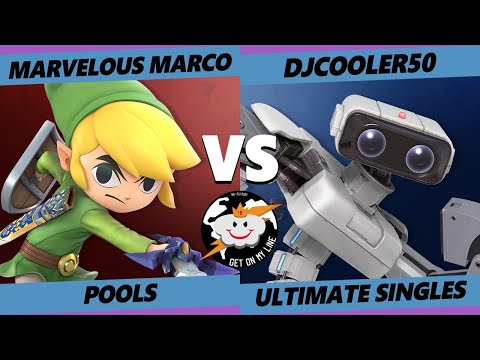 GOML Online 2021 - Marvelous_Marco (Toon Link) Vs. djcooler50 (ROB, Game & Watch) SSBU Ultimate Tour