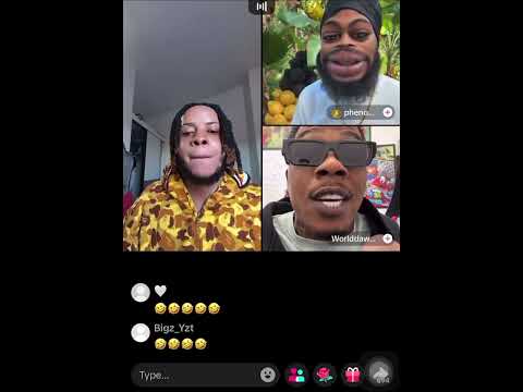 King donia and world dawg kick off wicked on live (must watch)