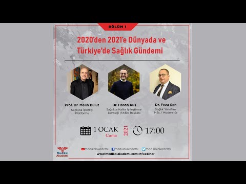 2020’den 2021’e Dünyada ve Türkiye’de Sağlık Gündemi