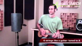 Video thumbnail for Demo | Yamaha Guitalele by audiomidicom