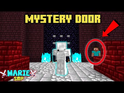 My Friend And Me Found Hidden Mysterious Door on Minecraft SMP || Marie SMP (S2 Part-3)
