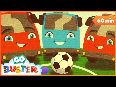 🏆 The SOCCER Bus TOURNAMENT!!! 🏆 | Go Learn With Buster | Videos for Kids