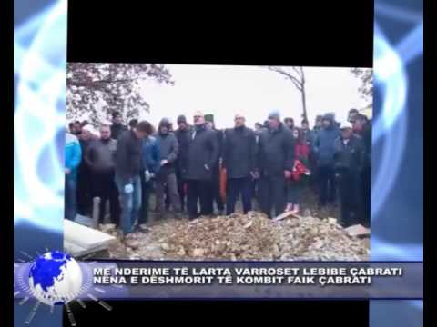 16 DHJETOR 2016 ME NDERIME TË LARTA VARROSET LEBIBE ÇABRATI NËNA E DËSHMORIT
