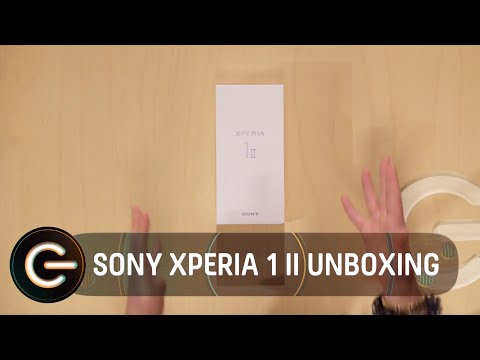 Sony Xperia 1 II Unboxing | The Gadget Show