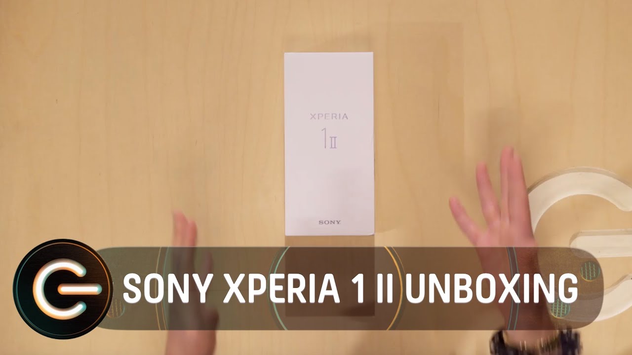 Sony Xperia 1 II Unboxing | The Gadget Show