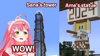 Miko visited the old EN server in Minecraft and got amazed