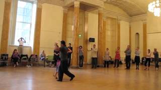 Tango Step Demo - Georgina & Oscar Mandagaran Dublin 2012