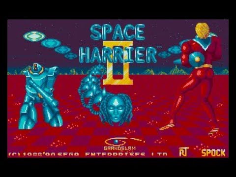 Space Harrier II Review for the Commodore Amiga by John Gage
