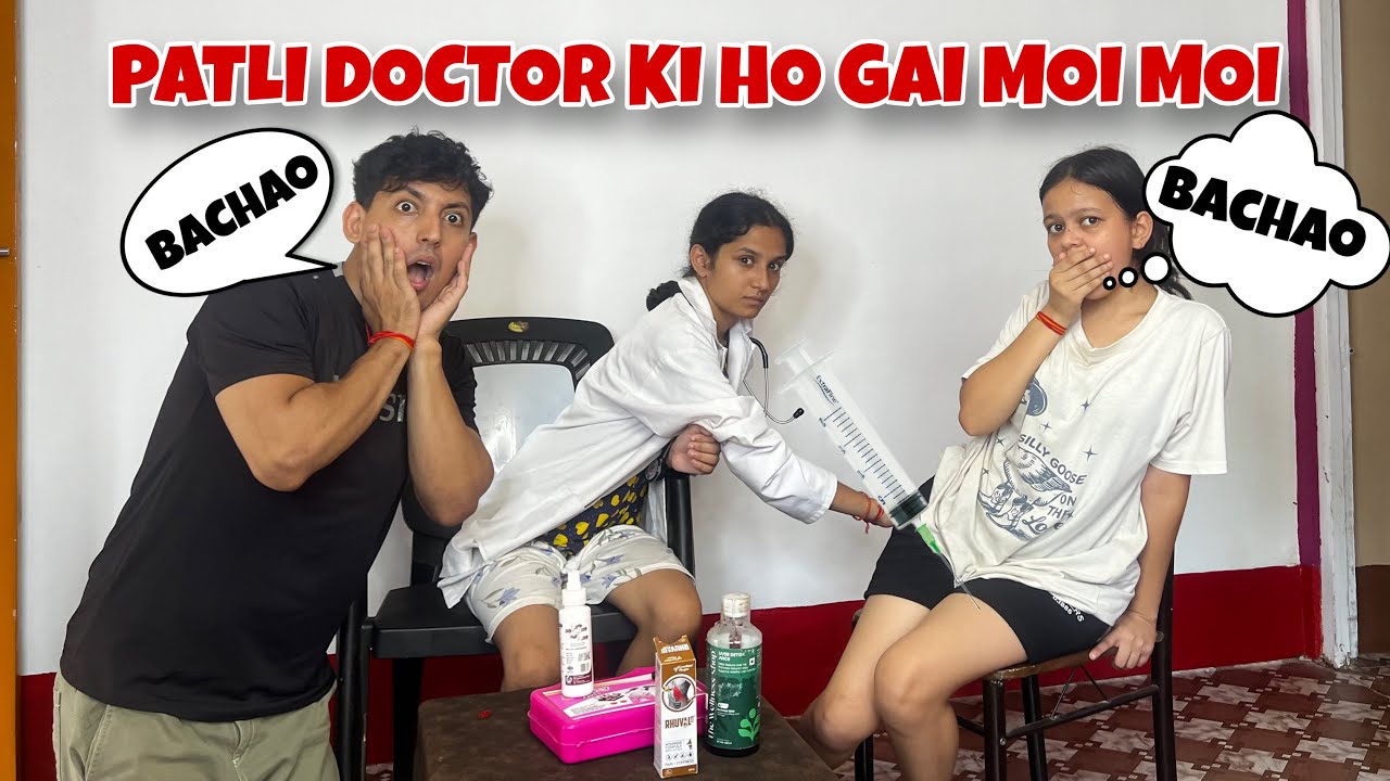 Patli Doctor Ki Ho Gai Moye Moye 😱 Doctor Patient Ki Pagalpanti |Cartoon Doctor| Prashant Sharma