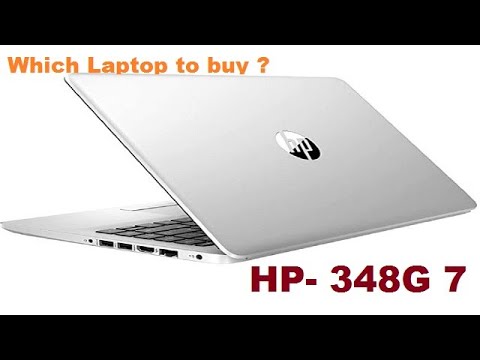 HP 348 G7 Notebook Laptop