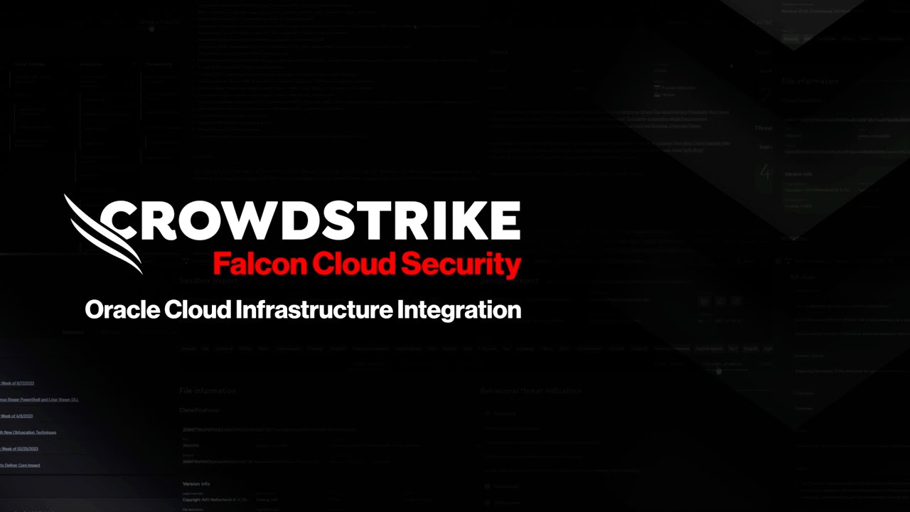 Falcon Cloud Security Oracle Cloud Infrastructure Integration: Demo Drill Down