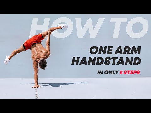 How to One Arm Handstand in 5 Steps