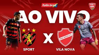 SPORT X VILA NOVA — AO VIVO | SÉRIE B (01.04.26)
