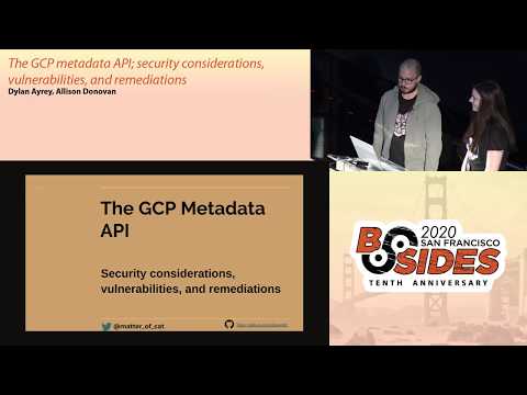Image thumbnail for talk The GCP Metadata API