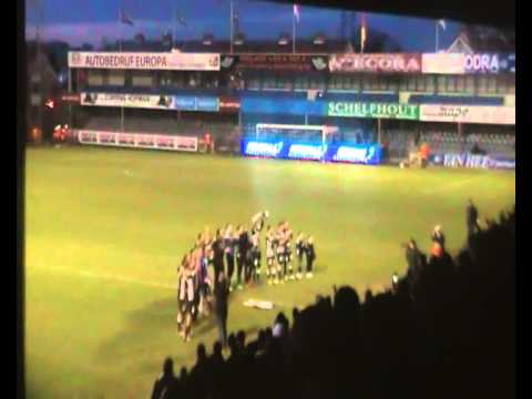 Sfeerfimpje Eendracht Aalst - FC Antwerp 16.12.2012 uitslag 2 - 1