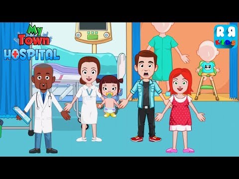 My Town : Hospital - New Baby Born | Games for kids