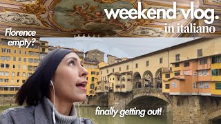 🇮🇹life in Italy diaries | getting out, city walks + chats in Italian