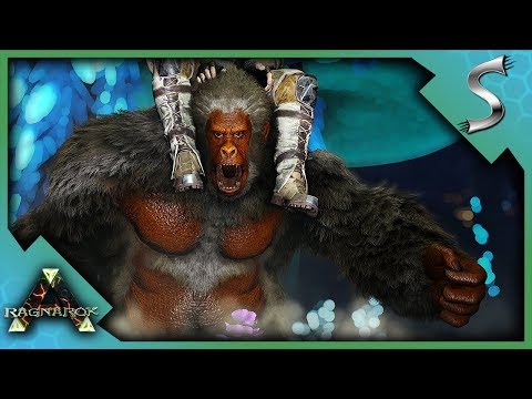 MEGALOSAURUS STOLE MY TAME! HIGH LEVEL GIGANTOPITHECUS TAMING! - Ark: Survival Evolved [Cluster E14]