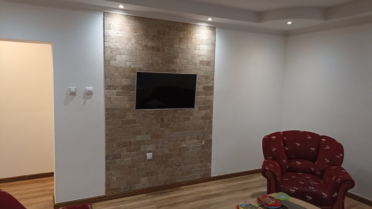 Kamen oko TV-a - postavljanje