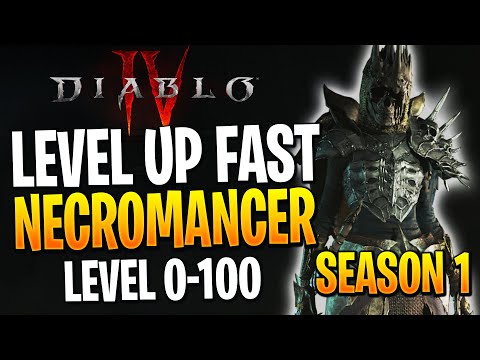 I Tested Every NECROMANCER Leveling Build! Diablo 4 Necro Leveling Build (SEASON 1)