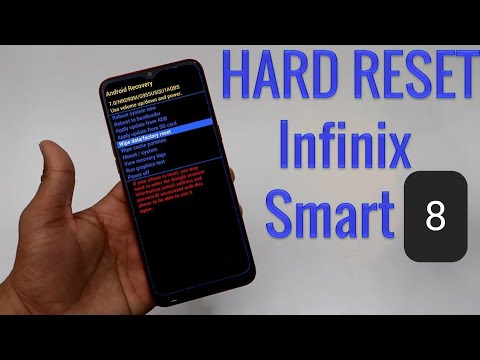 infinix smart 8 hard reset