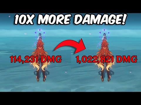 How to do 10x More Damage On F2P Mavuika: Genshin impact DPS Guide