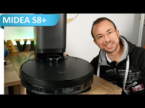 Dulkių siurblys - robotas Midea S8+, Juodas video