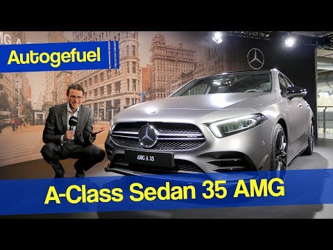 Mercedes A Class Sedan A35 AMG REVIEW Exterior Interior - Autogefuel
