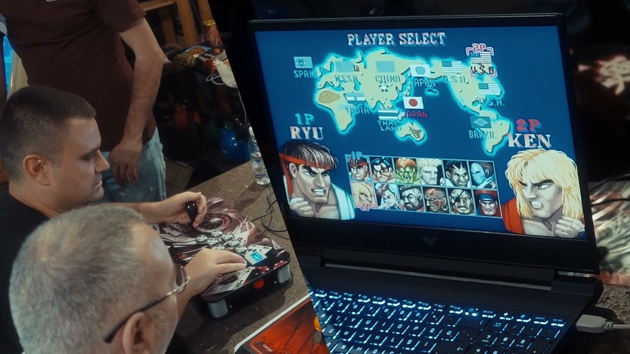 Street Fighter Turnuvası'na Katıldım (İlk Turda Elendim)