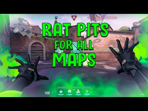 BEST VIPER RAT PITS FOR ALL MAPS 2022 - VALORANT VIPER GUIDE