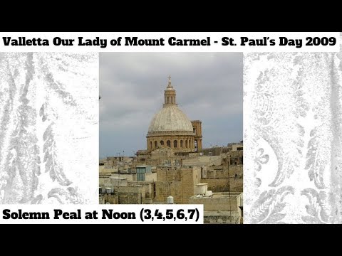 Mota f'12:00pm (2009 - 3,4,5,6,7) - Valletta Madonna tal-Karmnu - Jum San Pawl - 5 Qniepen