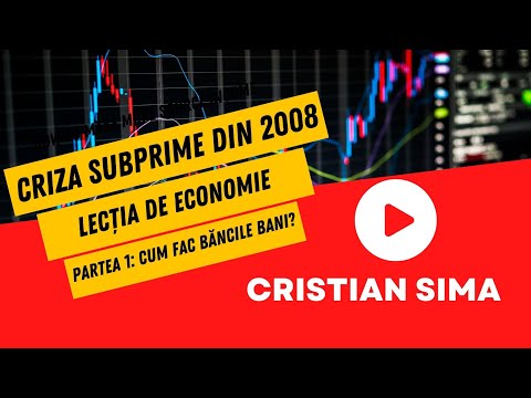 Lecția de economie | Episodul 4 - Criza subprime din 2008 (partea 1) |  Cristian Sima