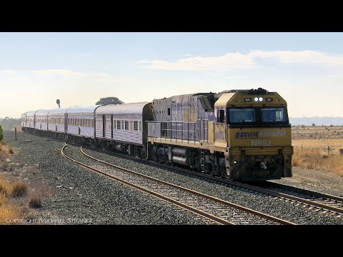 3MA8 "Journey Beyond" Overland Passenger Train (15/11/2019) - PoathTV Australian Railways