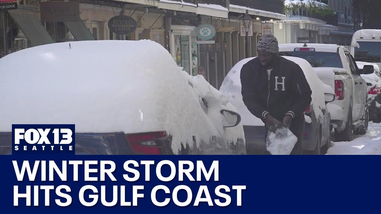 Historic winter storm hits the Gulf Coast | FOX 13 Seattle