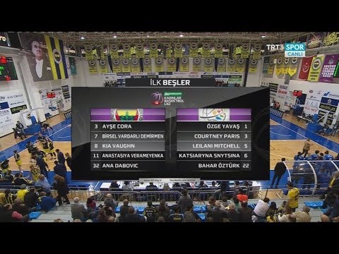 FENERBAHÇE - HATAY BELEDİYE (1.Çeyrek) KADIN BASKET
