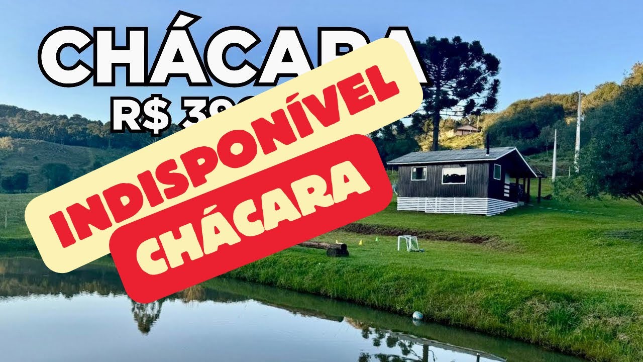CHÁCARA A VENDA EM SANTA CATARINA 3 HECTARES CASA ÁGUA PRIVACIDADE LAVOURA R$355MIL