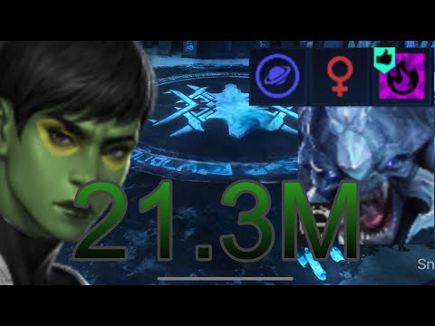 Gamora ABX 21.3M | female alien burn - Marvel Future Fight 