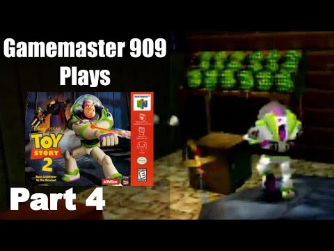 Gamemaster 909 Plays Toy Story 2: Buzz Lightyear to the Rescue [N64]: Part 4 - Allies and Gullies