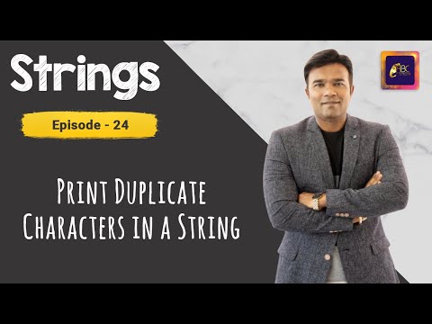 How To Print Duplicate Characters Present In A String Using Maps In Java Strings Programs In Java