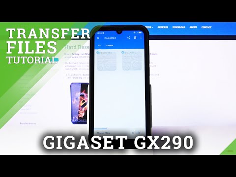 How to Transfer Files in GIGASET GX290 – Transfer Data