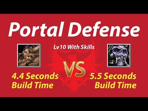 (Portal Defense) Tauren (4.4SBT) vs Kel'Thuzad Lich (5.5SBT) (Lv10 With Skills) Fully Upgrade 1080p